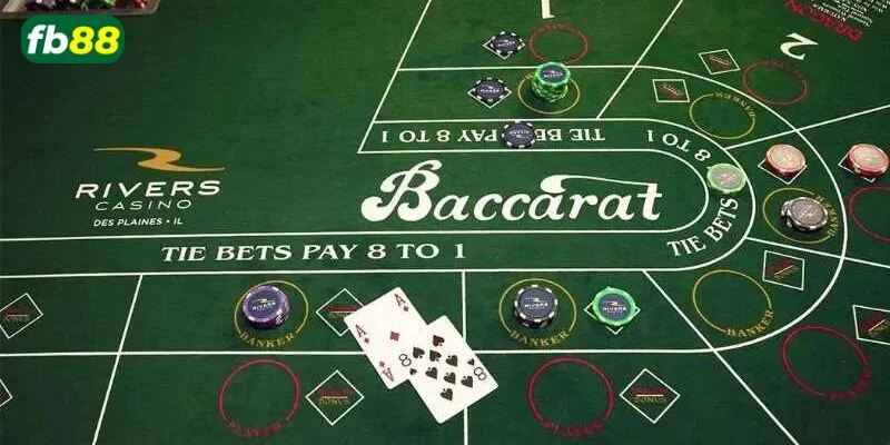 Baccarat là bộ môn cược đỉnh cao được bet thủ săn đón tại nhà cái FB88.